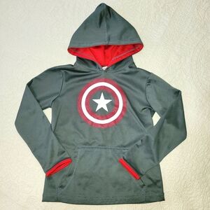 Boys 6/7 Captain America Hoodie